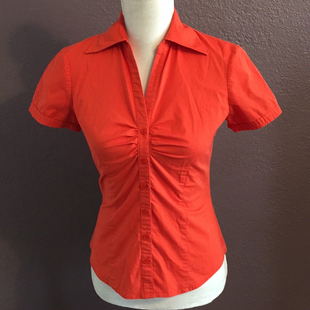 New York & Company short sleeve button down